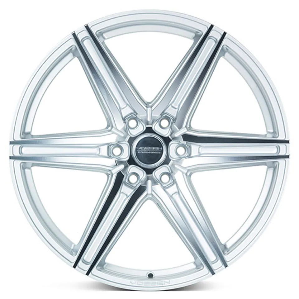 Vossen HF6-2 Silver Machined 2 of 5