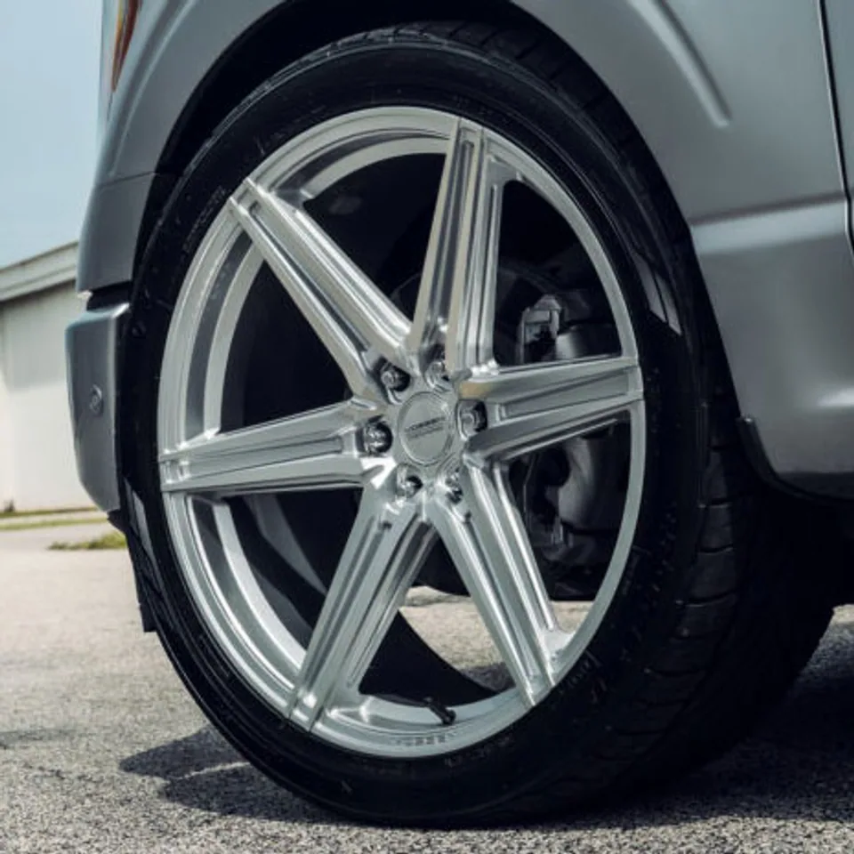 Vossen HF6-2 Silver Machined 4 of 5