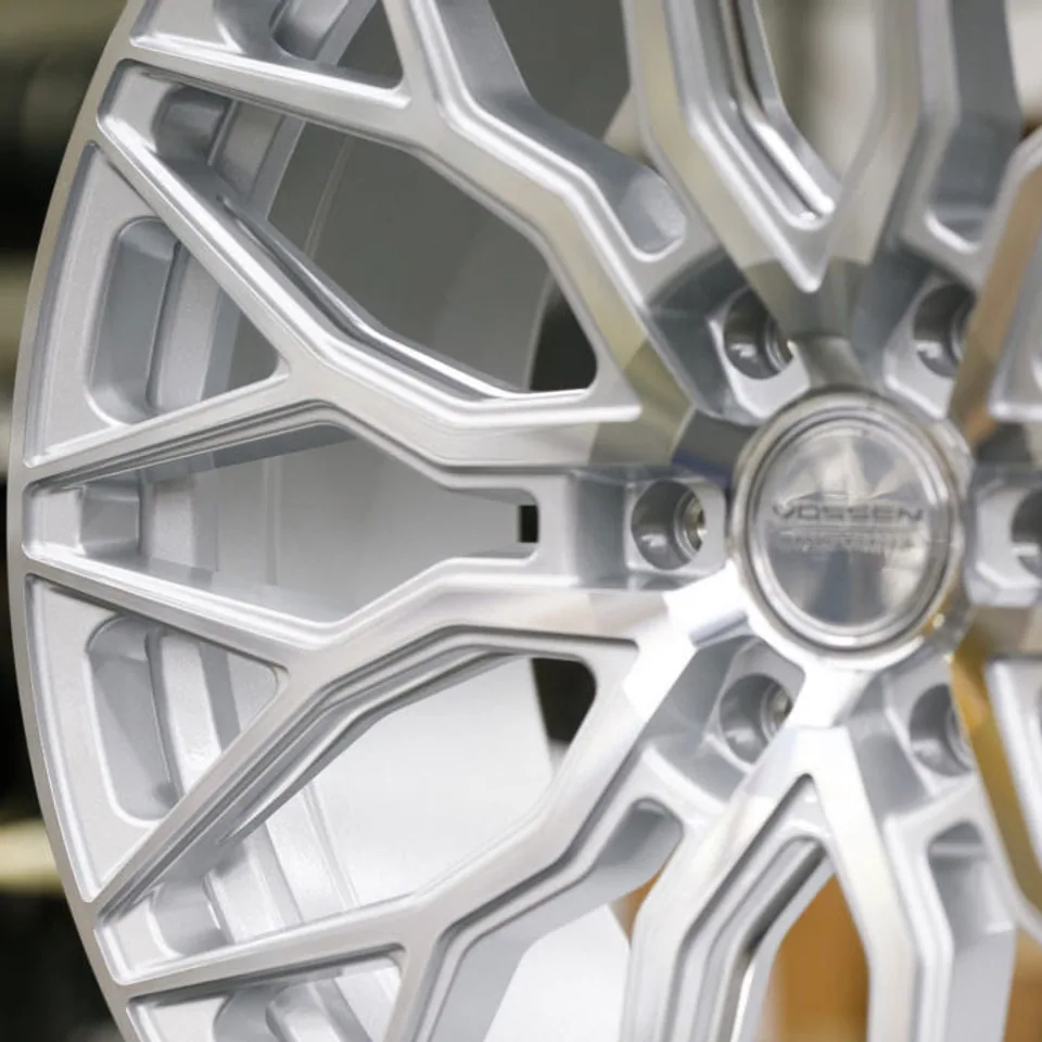 Vossen HF6-3 Silver Machined 3 of 4