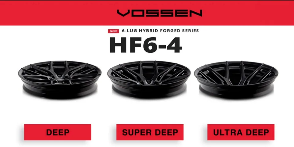 Vossen HF6-4 Gloss Black 3 of 3