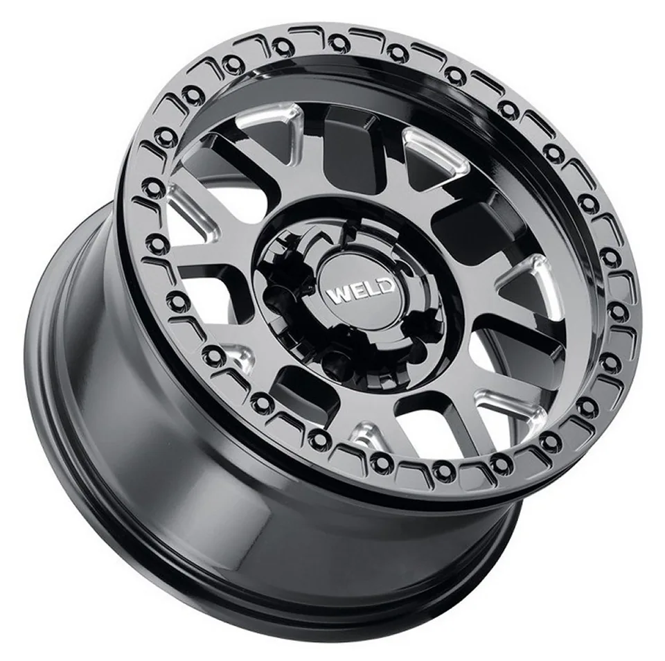 Weld Off-Road Cinch Beadlock W902 Gloss Black Milled 5x5/127 11 of 12