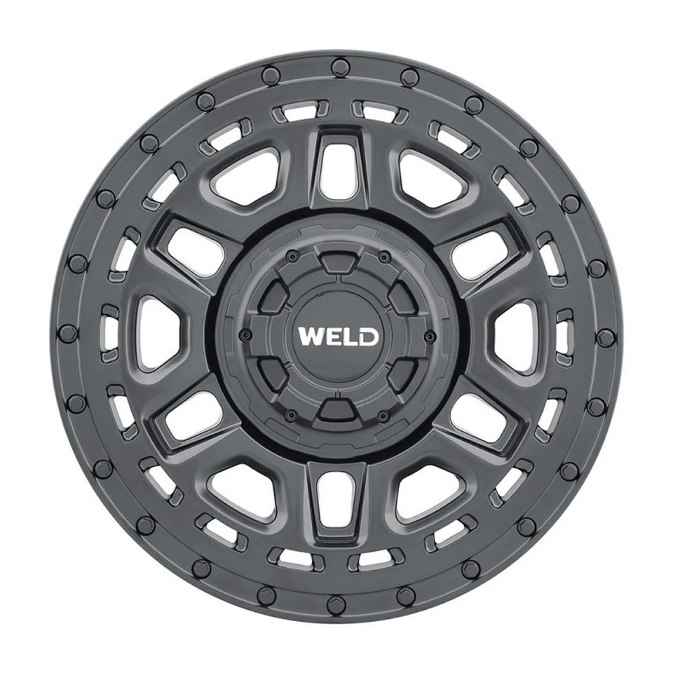 Weld Off-Road Crux W119 Satin Black 5x4.5/114.3 2 of 3