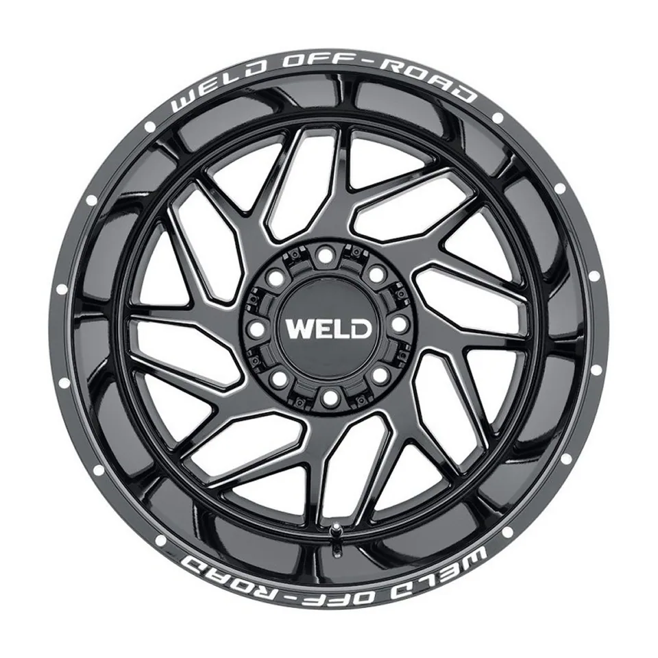 Weld Off-Road Fulcrum W117 Gloss Black Milled 3 of 3