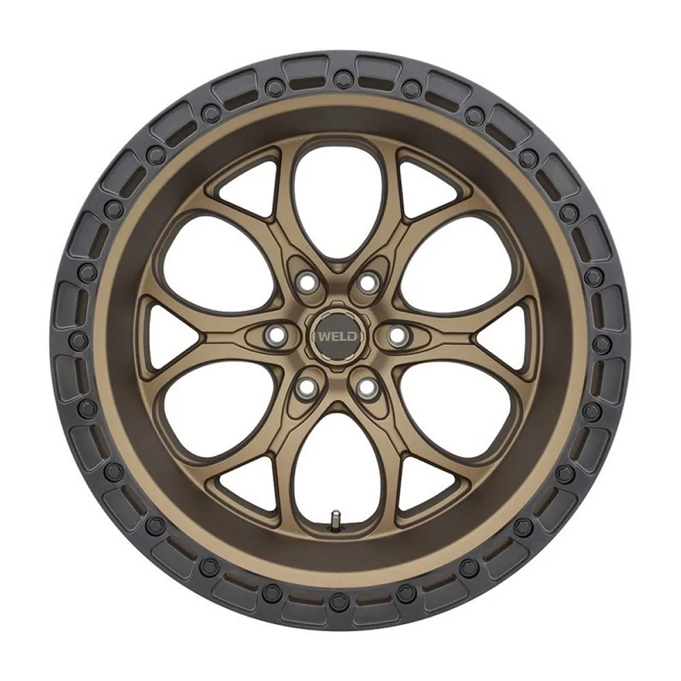 Weld Off-Road Ledge 6 W106 Satin Bronze w/ Satin Black Lip 2 of 3