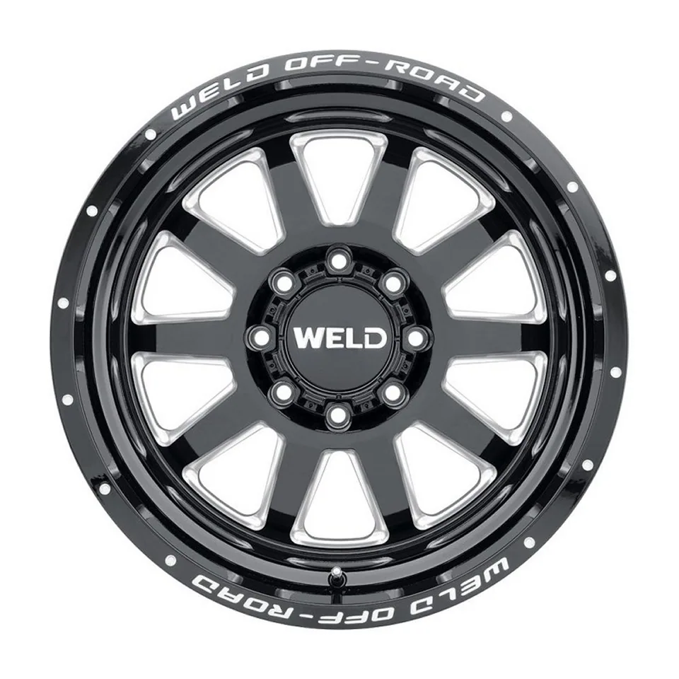 Weld Off-Road Stealth W102 Gloss Black Milled 3 of 3