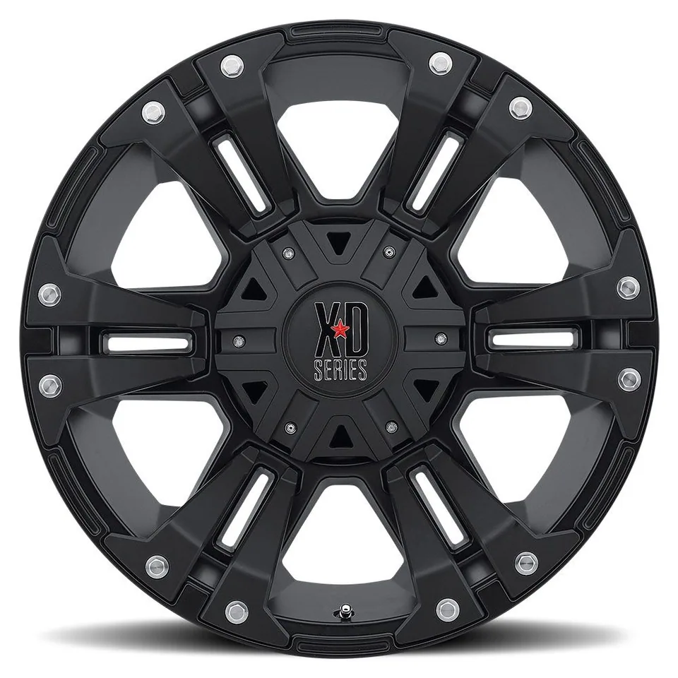 XD Series XD822 Monster II All Matte Black 6x135 2 of 3