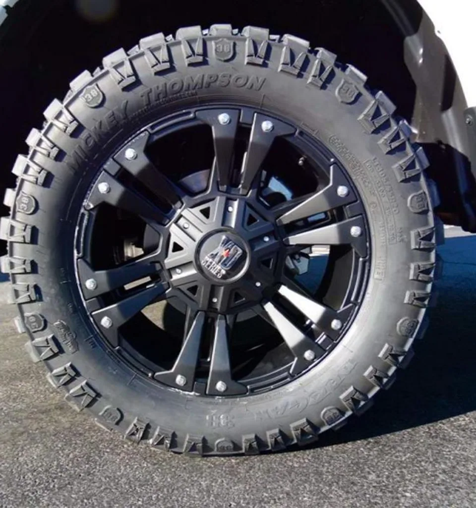 XD Series XD822 Monster II All Matte Black 6x135 3 of 3