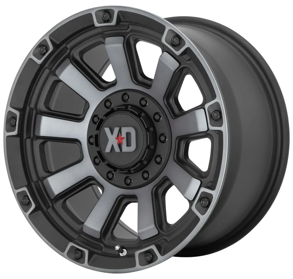 XD Series XD852 Gauntlet Satin Black w/ Gray Tint 6x135 3 of 5