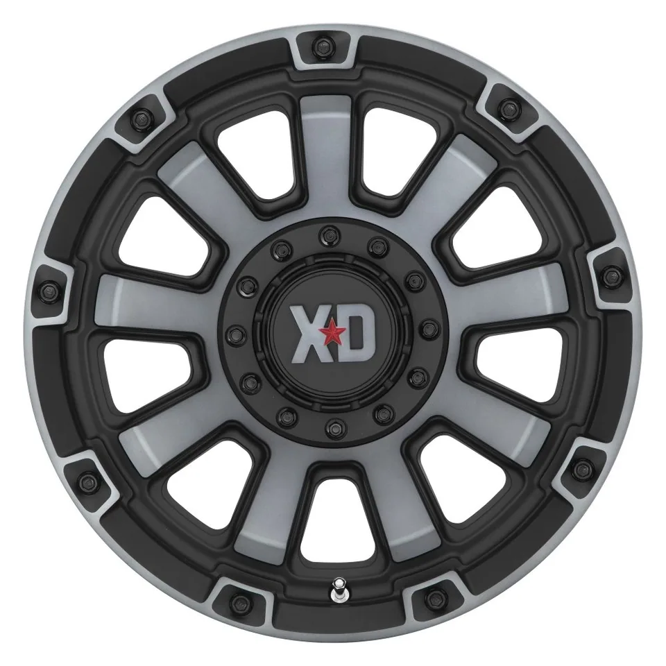 XD Series XD852 Gauntlet Satin Black w/ Gray Tint 6x135 5 of 5