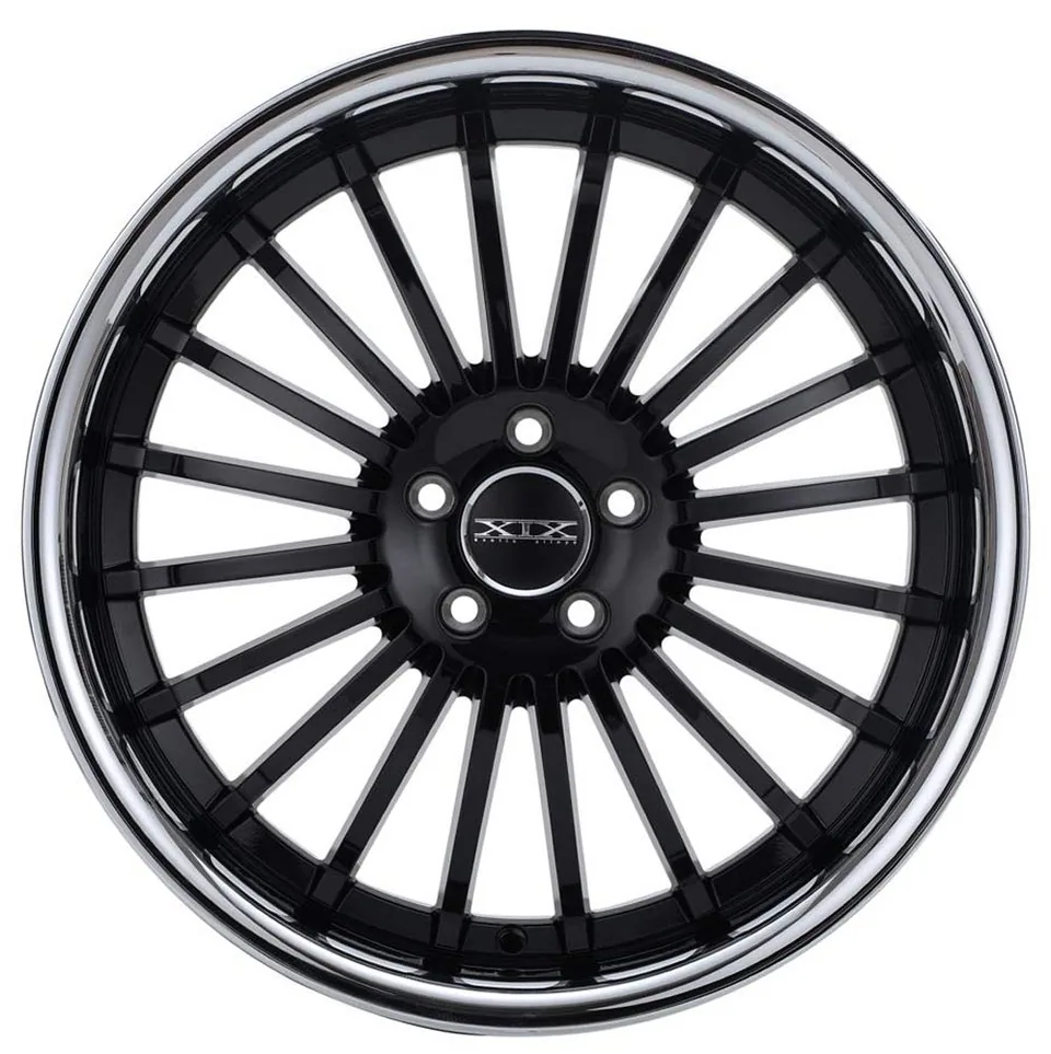 XIX X59 Gloss Black w/ Stainless Steel Chrome Lip 2 of 4