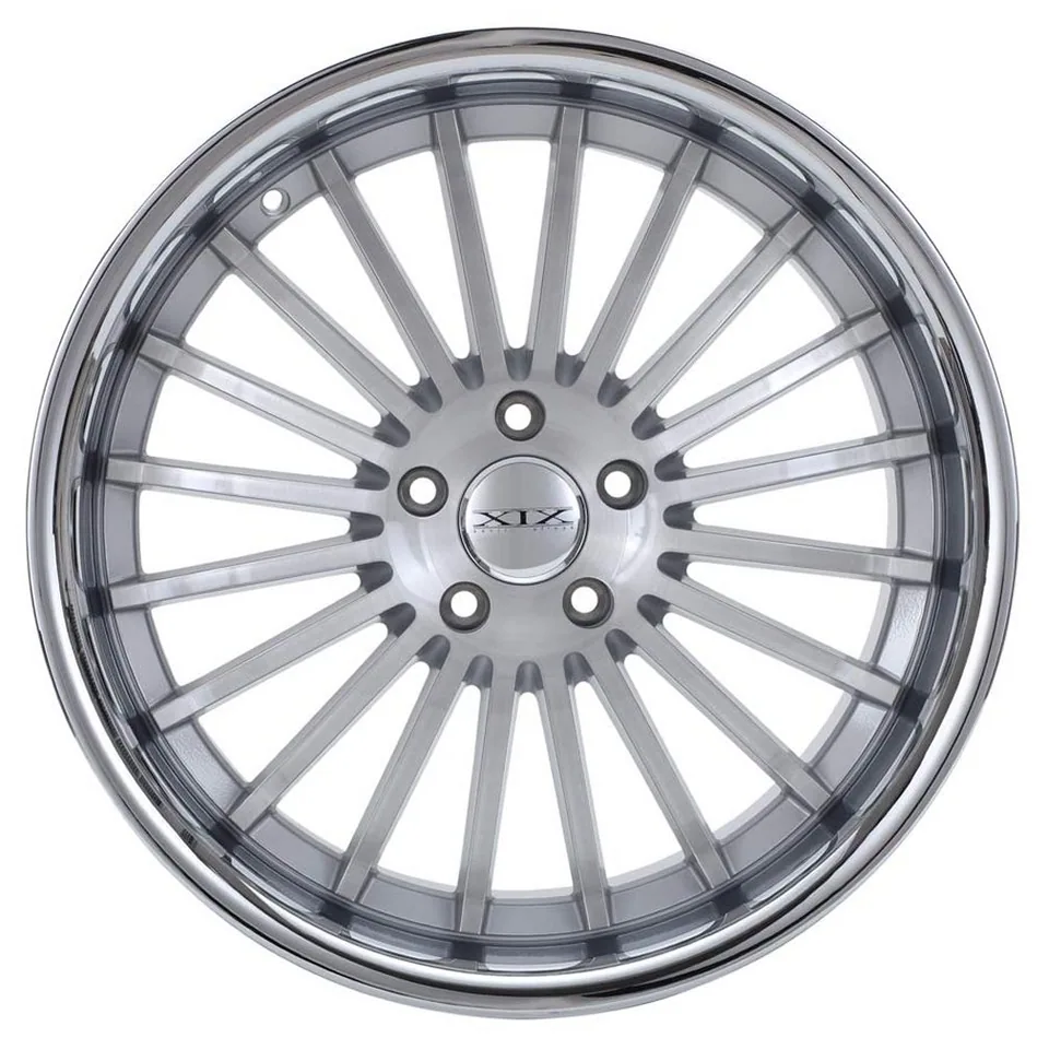 XIX X59 Silver Brushed Face w/ Stainless Steel Chrome Lip 2 of 4