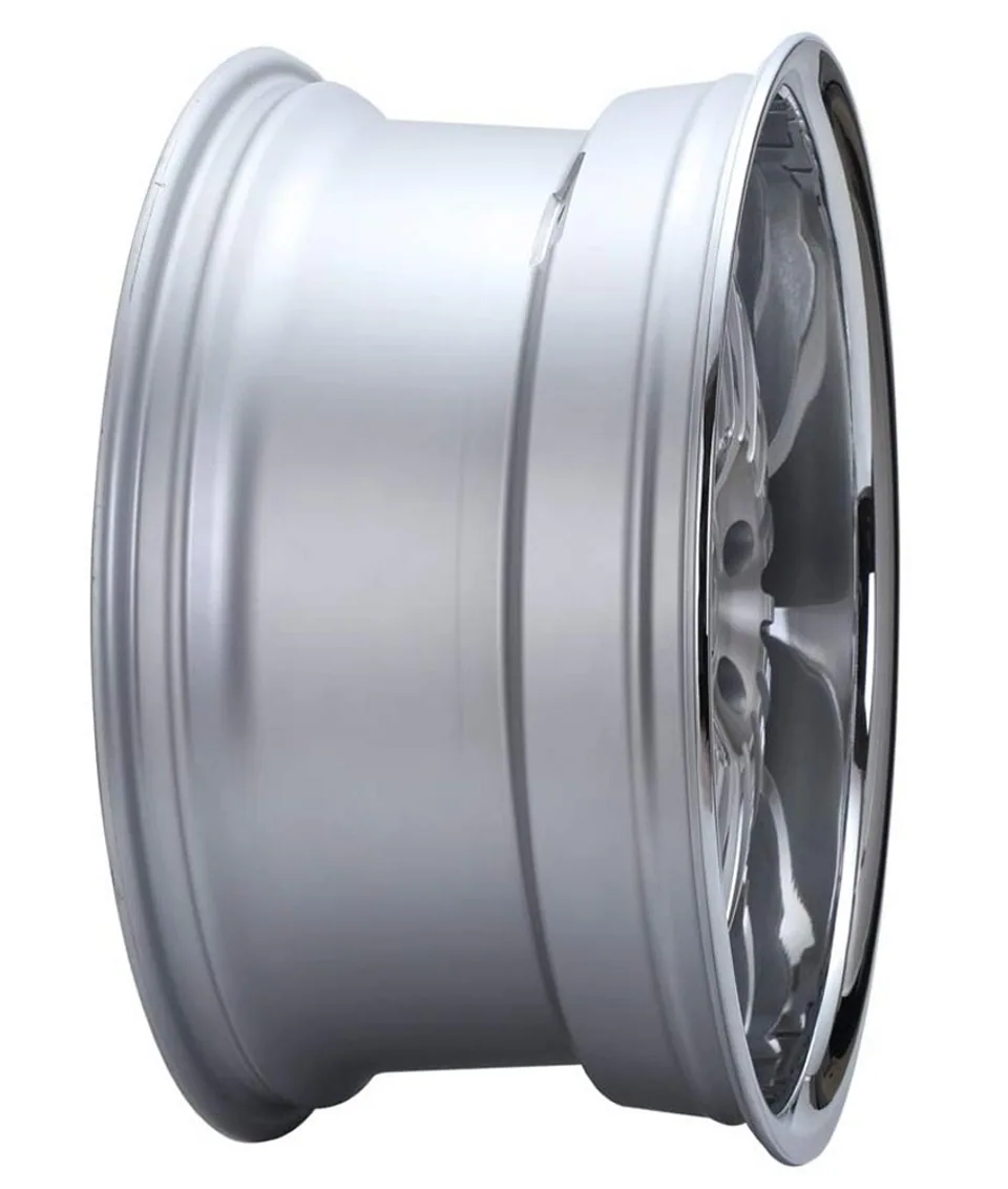 XIX X59 Silver Brushed Face w/ Stainless Steel Chrome Lip 3 of 4