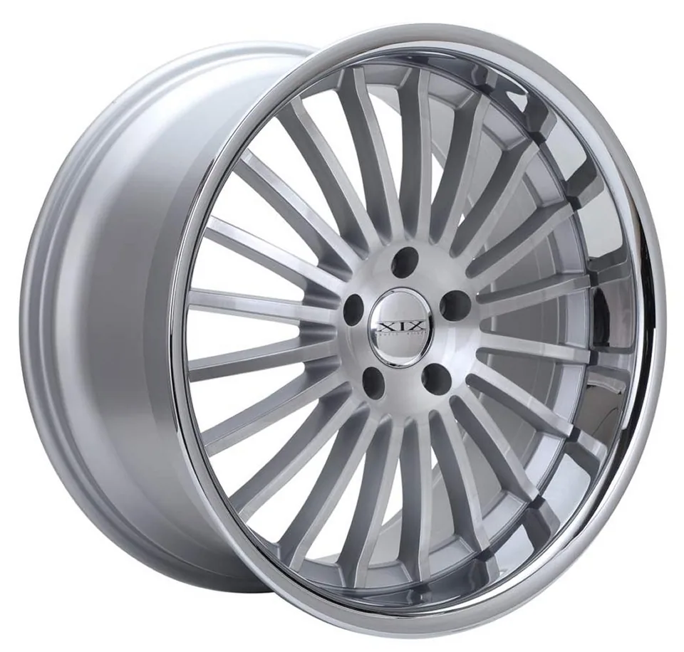 XIX X59 Silver Brushed Face w/ Stainless Steel Chrome Lip 4 of 4