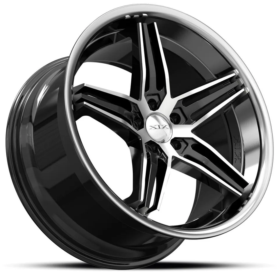 XIX X63 Gloss Black Machined w/ Stainless Steel Lip 3 of 3