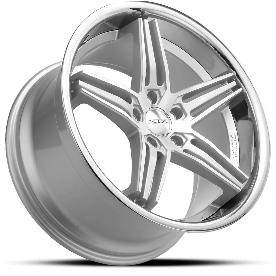 XIX X63 Silver Machined w/ Stainless Steel Lip 3 of 3